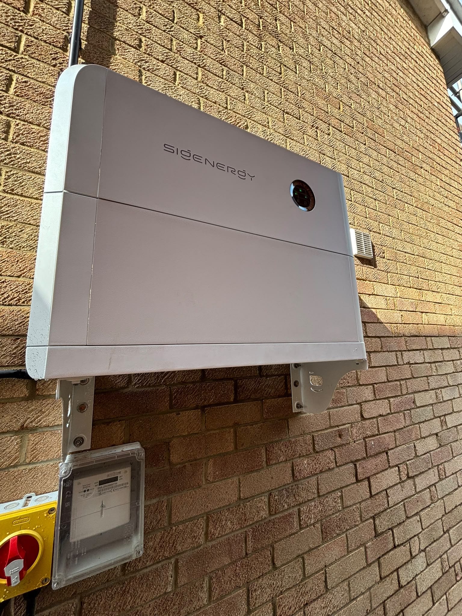 Sigenergy battery storage installed on a home wall